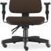 Kit 02 Cadeiras de Escritório Giratória Executiva Ergonômica Sky L02 Suede Marrom - Lyam Decor