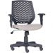 Kit 02 Cadeiras de Escritório Giratória Executiva Ergonômica Tech L02 Suede Bege - Lyam Decor