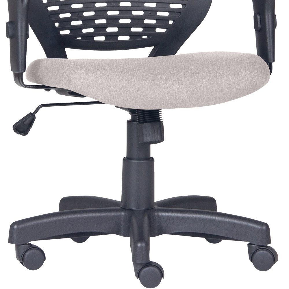 Kit 02 Cadeiras de Escritório Giratória Executiva Ergonômica Tech L02 Suede Bege - Lyam Decor