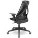 Kit 02 Cadeiras de Escritório Presidente Giratória Ergonômica Kron P03 Crepe Preto - Lyam Decor