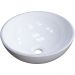 Kit 02 Cubas de Apoio 30 cm Redonda C01 Para Banheiro Lavabo R30W Branco - Lyam Decor
