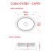 Kit 02 Cubas de Apoio Oval Para Banheiro Lavabo C01 Capri O39 Bege - Lyam Decor