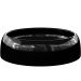 Kit 02 Cubas de Apoio Oval Para Banheiro Lavabo C01 Capri O39 Preto - Lyam Decor