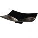 Kit 02 Cubas de Apoio Para Banheiro Lavabo C01 Folha F44 Preto - Lyam Decor