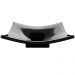 Kit 02 Cubas de Apoio Para Banheiro Lavabo C01 Folha F44 Preto - Lyam Decor