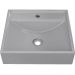 Kit 02 Cubas de Apoio Quadrada Para Banheiro Lavabo C01 Q39W Cinza - Lyam Decor