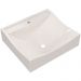 Kit 02 Cubas de Apoio Quadrada Para Banheiro Lavabo C01 Q440 Bege - Lyam Decor