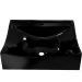 Kit 02 Cubas de Apoio Quadrada Para Banheiro Lavabo C01 Q440 Preto - Lyam Decor