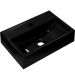 Kit 02 Cubas de Apoio Retangular Para Banheiro Lavabo C01 Q450 Preto - Lyam Decor