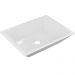 Kit 02 Cubas de Apoio Retangular Para Banheiro Lavabo C01 RT45 Branco - Lyam Decor