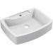 Kit 02 Cubas de Apoio Retangular Para Banheiro Lavabo C01 RT50 Branco - Lyam Decor