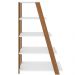 Kit 02 Estantes Multiuso com 05 Prateleiras Star A02 134x82 Freijó Branco - Lyam Decor