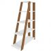 Kit 02 Estantes Multiuso com 05 Prateleiras Star A02 134x82 Freijó Branco - Lyam Decor