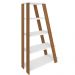 Kit 02 Estantes Multiuso com 05 Prateleiras Star A02 134x82 Freijó Branco - Lyam Decor