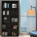 Kit 02 Estantes Multiuso com 10 Nichos Clean A02 187x90 Preto - Lyam Decor