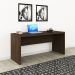 Kit 02 Mesas Para Escritório E Home Office Bay 163 Cm T01 Rústico - Lyam Decor