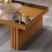 Kit 02 Mesas de Centro Espelhada Sala de Estar Lord B01 Cinamomo Off White - Lyam Decor