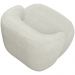 Kit 02 Poltronas Decorativa Fixa Orgânica Para Sala Living Barolo L06 Linho Cru - Lyam Decor