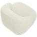 Kit 02 Poltronas Decorativa Fixa Orgânica Para Sala Living Barolo L06 Veludo Bege - Lyam Decor