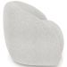 Kit 02 Poltronas Decorativa Giratória Angelina M03 Bouclê Branco - Lyam Decor