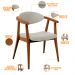 Kit 02 Poltronas Decorativa Para Sala De Estar E Recepção Cecília L02 Bouclê Creme - Lyam Decor