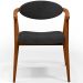Kit 02 Poltronas Decorativa Para Sala De Estar E Recepção Cecília L02 Bouclê Preto - Lyam Decor
