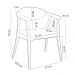 Kit 02 Poltronas Decorativa Para Sala De Estar E Recepção Cecília L02 Couríssimo Casco Fendi - Lyam Decor