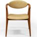 Kit 02 Poltronas Decorativa Para Sala De Estar E Recepção Cecília L02 Couríssimo Casco Fendi - Lyam Decor