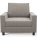 Kit 02 Poltronas Decorativa Para Sala De Estar E Recepção Malta L02 Bouclê Bege - Lyam Decor
