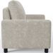 Kit 02 Poltronas Decorativa Para Sala De Estar E Recepção Malta L02 Bouclê Creme - Lyam Decor