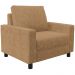 Kit 02 Poltronas Decorativa Para Sala De Estar E Recepção Malta L02 Bouclê Mostarda - Lyam Decor