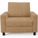 Kit 02 Poltronas Decorativa Para Sala De Estar E Recepção Malta L02 Bouclê Mostarda - Lyam Decor
