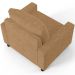 Kit 02 Poltronas Decorativa Para Sala De Estar E Recepção Malta L02 Bouclê Mostarda - Lyam Decor