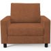 Kit 02 Poltronas Decorativa Para Sala De Estar E Recepção Malta L02 Bouclê Terracota - Lyam Decor