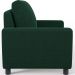 Kit 02 Poltronas Decorativa Para Sala De Estar E Recepção Malta L02 Bouclê Verde - Lyam Decor