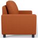 Kit 02 Poltronas Decorativa Para Sala De Estar E Recepção Malta L02 Tecido Terracota - Lyam Decor