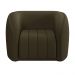 Kit 02 Poltronas Decorativa Para Sala De Estar Lazio M03 Veludo Marrom - Lyam Decor