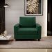 Kit 02 Poltronas Decorativa Para Sala De Estar e Recepção Malta L02 Facto Verde Musgo -Lyam Decor