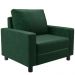 Kit 02 Poltronas Decorativa Para Sala De Estar e Recepção Malta L02 Facto Verde Musgo -Lyam Decor