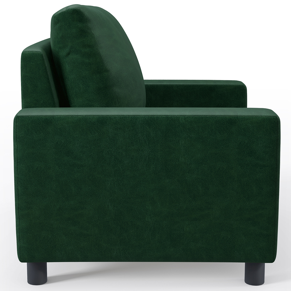 Kit 02 Poltronas Decorativa Para Sala De Estar e Recepção Malta L02 Facto Verde Musgo -Lyam Decor