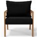 Kit 02 Poltronas Decorativa Para Sala de Estar Alícia L02 Bouclê Preto - Lyam Decor