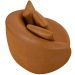 Kit 02 Poltronas Decorativa Sala de Estar Fixa Pés Madeira Witta M03 Couríssimo Whisky - Lyam Decor