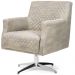 Kit 02 Poltronas Decorativas Base Evo Diva D02 Tressê Linho Champagne Mesclado D-478 - Lyam Decor