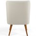 Kit 02 Poltronas Decorativas Fixa Pés Palito Pérsia D02 Linho Bege C-107 - Lyam Decor