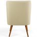 Kit 02 Poltronas Decorativas Fixa Pés Palito Pérsia D02 Linho Bege C-129 - Lyam Decor