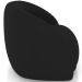 Kit 02 Poltronas Decorativas Giratória Angelina M03 Veludo Preto - Lyam Decor