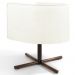 Kit 02 Poltronas Decorativas Giratória Base X Betina D02 Corano Bege C-26 - Lyam Decor