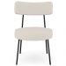 Kit 02 Poltronas Decorativas Para Sala De Estar Base Fixa Londres F01 Linho Bege - Lyam Decor