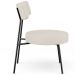 Kit 02 Poltronas Decorativas Para Sala De Estar Base Fixa Londres F01 Linho Bege - Lyam Decor
