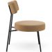 Kit 02 Poltronas Decorativas Para Sala De Estar Base Fixa Londres L02 Bouclê Mostarda - Lyam